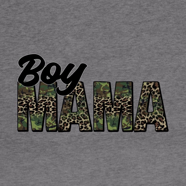 Camo Boy Mama by DigitalCreativeArt